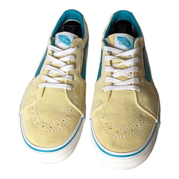 NWOB VANS SK8-Low 'Checkerboard- Banana Cream' Size 10 - Picture 4 of 7